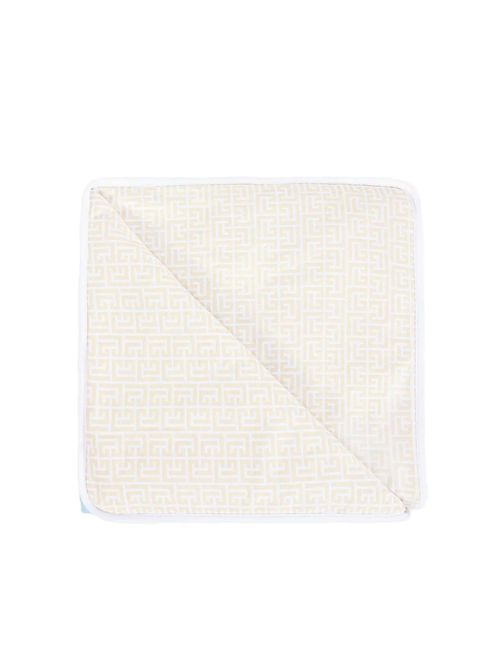Coperta, neonato, logata. BALMAIN | BX0510 Z327860RBG